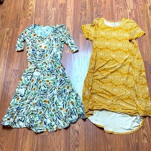 LuLaRoe pair of dresses
